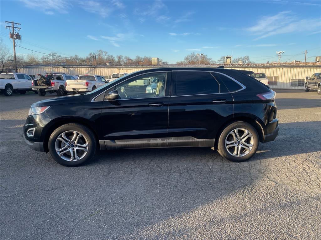 2016 Shadow Black Ford Edge Titanium (2FMPK3K97GB) with an 2.0L EcoBoost 2.0L Turbo I4 245hp 275ft. lbs. Direct Injection engine, 6-Speed Shiftable Automatic transmission, located at 800 Riverside Ave, Roseville, CA, 95678, (916) 773-4549, 38.732265, -121.291039 - ECOBOOST TITANIUM 97K MILES - Photo#4