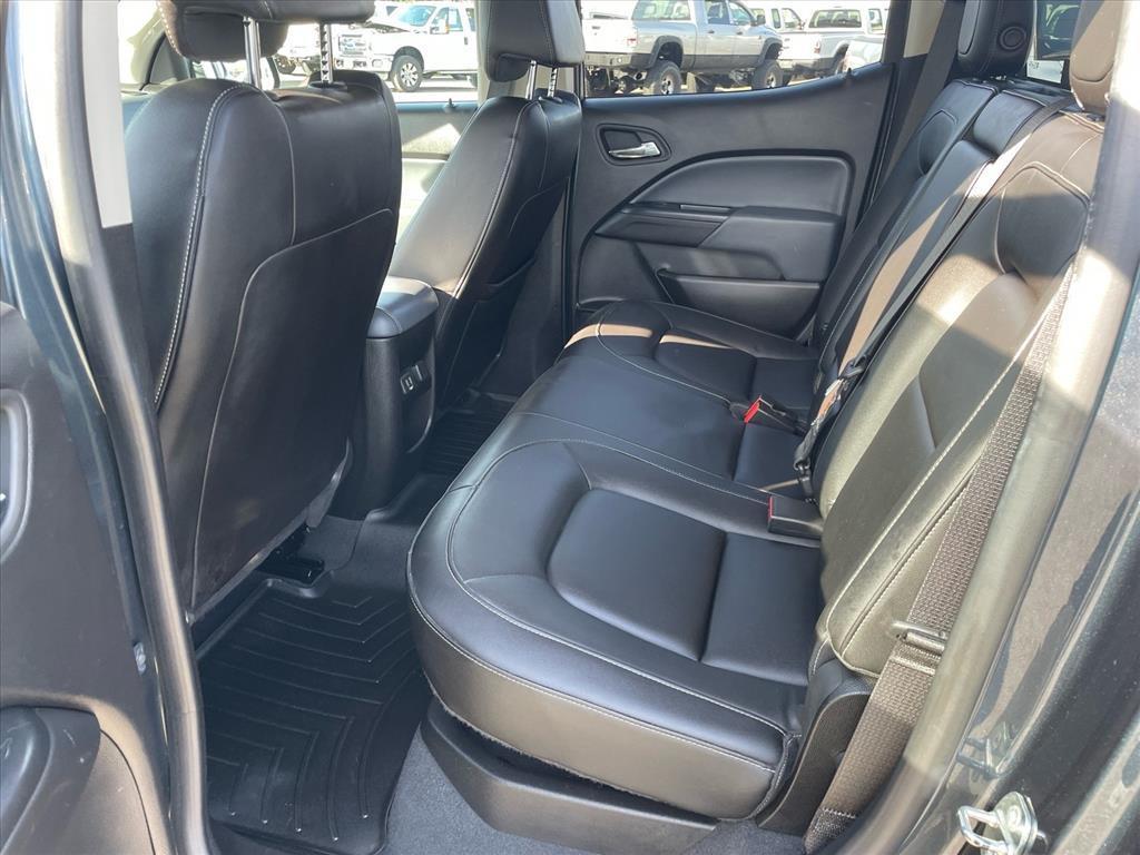 2019 Satin Steel Metallic Chevrolet Colorado Z71 (1GCPTDE18K1) with an 2.8L Duramax 2.8L Diesel Turbo I4 181hp 369ft. lbs. Common Rail Direct Injection engine, 6-Speed Shiftable Automatic transmission, located at 800 Riverside Ave, Roseville, CA, 95678, (916) 773-4549, 38.732265, -121.291039 - DURAMAX DIESEL CREW CAB 4X4 Z-71 ONE OWNER LEATHER - Photo#12