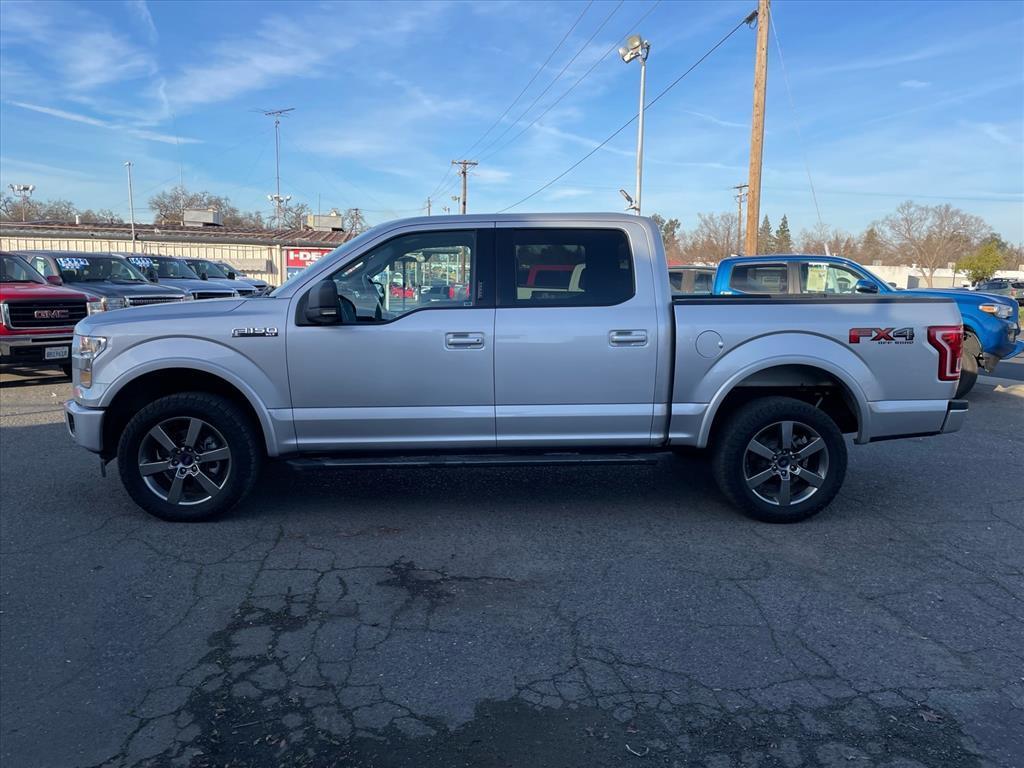 2017 Ingot Silver Ford F-150 XLT (1FTEW1EG1HK) with an 3.5L EcoBoost 3.5L Twin Turbo V6 375hp 470ft. lbs. Direct Injection engine, 10-Speed Shiftable Automatic transmission, located at 800 Riverside Ave, Roseville, CA, 95678, (916) 773-4549, 38.732265, -121.291039 - 4X4 FX4 SUPERCREW XLT ECOBOOST 3.5 TWIN TURBO ONE OWNER SERVICE RECORDS - Photo#1
