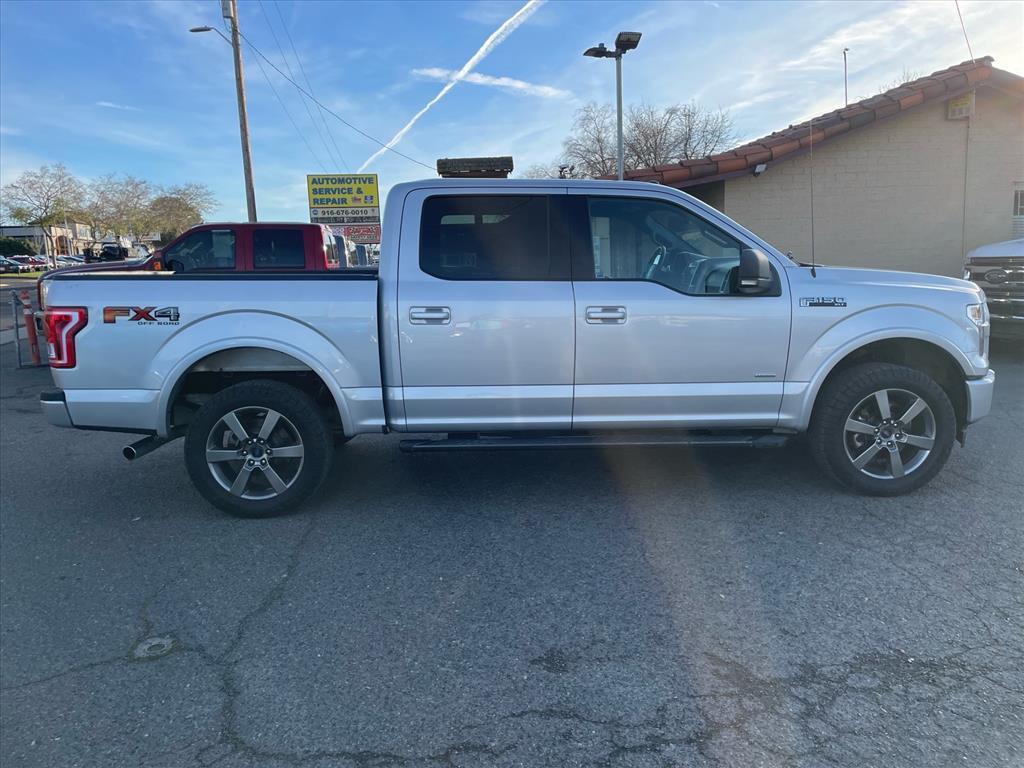 2017 Ingot Silver Ford F-150 XLT (1FTEW1EG1HK) with an 3.5L EcoBoost 3.5L Twin Turbo V6 375hp 470ft. lbs. Direct Injection engine, 10-Speed Shiftable Automatic transmission, located at 800 Riverside Ave, Roseville, CA, 95678, (916) 773-4549, 38.732265, -121.291039 - 4X4 FX4 SUPERCREW XLT ECOBOOST 3.5 TWIN TURBO ONE OWNER SERVICE RECORDS - Photo#5