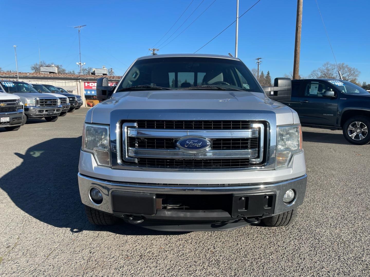 2013 Ingot Silver Metallic Ford F-150 XLT (1FTFW1ET3DF) with an 3.5L EcoBoost 3.5L Twin Turbo V6 365hp 420ft. lbs. Direct Injection engine, 6-Speed Automatic transmission, located at 800 Riverside Ave, Roseville, CA, 95678, (916) 773-4549, 38.732265, -121.291039 - 4X4 SUPERCREW XLT ONE OWNER SERVICE RECORDS- Photo#7