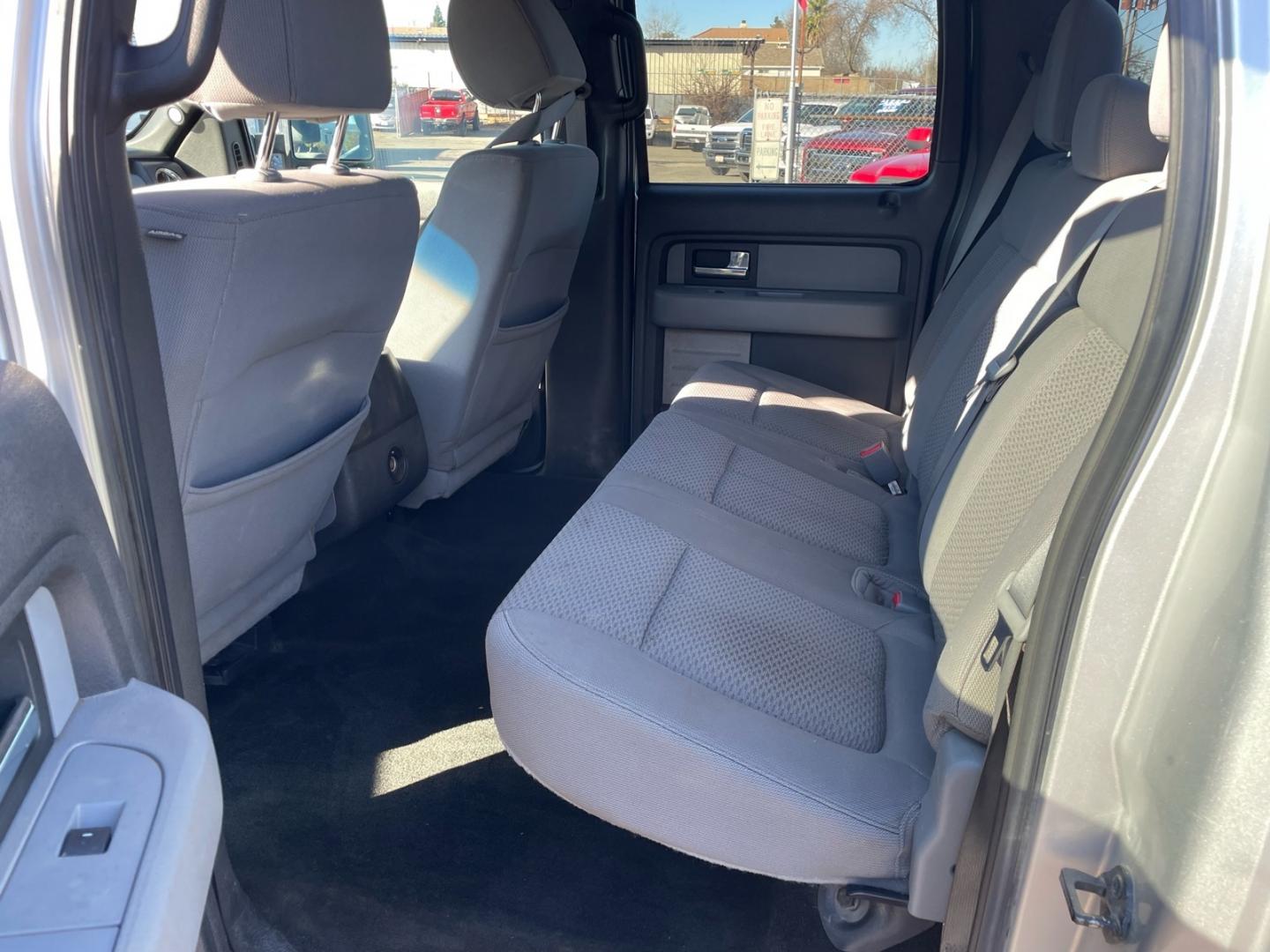 2013 Ingot Silver Metallic Ford F-150 XLT (1FTFW1ET3DF) with an 3.5L EcoBoost 3.5L Twin Turbo V6 365hp 420ft. lbs. Direct Injection engine, 6-Speed Automatic transmission, located at 800 Riverside Ave, Roseville, CA, 95678, (916) 773-4549, 38.732265, -121.291039 - 4X4 SUPERCREW XLT ONE OWNER SERVICE RECORDS- Photo#11