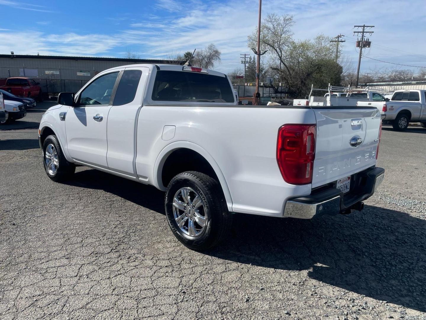2019 Oxford White Ford Ranger XLT (1FTER1EH5KL) with an 2.3L EcoBoost 2.3L Turbo I4 270hp 310ft. lbs. Direct Injection engine, 10-Speed Shiftable Automatic transmission, located at 800 Riverside Ave, Roseville, CA, 95678, (916) 773-4549, 38.732265, -121.291039 - SUPER CAB ECOBOOST SERVICE RECORDS ON CLEAN CARFAX- Photo#2