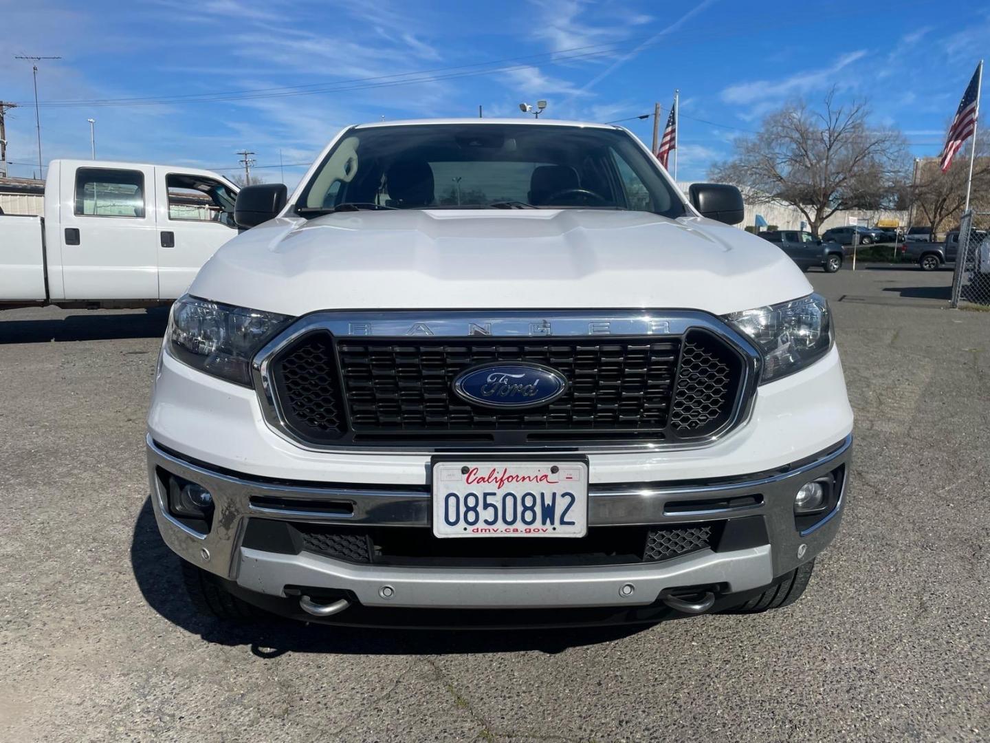 2019 Oxford White Ford Ranger XLT (1FTER1EH5KL) with an 2.3L EcoBoost 2.3L Turbo I4 270hp 310ft. lbs. Direct Injection engine, 10-Speed Shiftable Automatic transmission, located at 800 Riverside Ave, Roseville, CA, 95678, (916) 773-4549, 38.732265, -121.291039 - SUPER CAB ECOBOOST SERVICE RECORDS ON CLEAN CARFAX - Photo#7