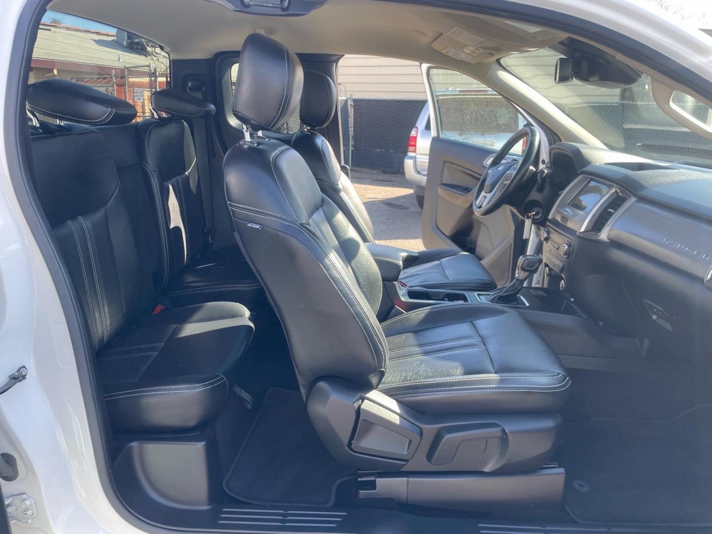 2019 Oxford White Ford Ranger XLT (1FTER1EH5KL) with an 2.3L EcoBoost 2.3L Turbo I4 270hp 310ft. lbs. Direct Injection engine, 10-Speed Shiftable Automatic transmission, located at 800 Riverside Ave, Roseville, CA, 95678, (916) 773-4549, 38.732265, -121.291039 - SUPER CAB ECOBOOST SERVICE RECORDS ON CLEAN CARFAX- Photo#13