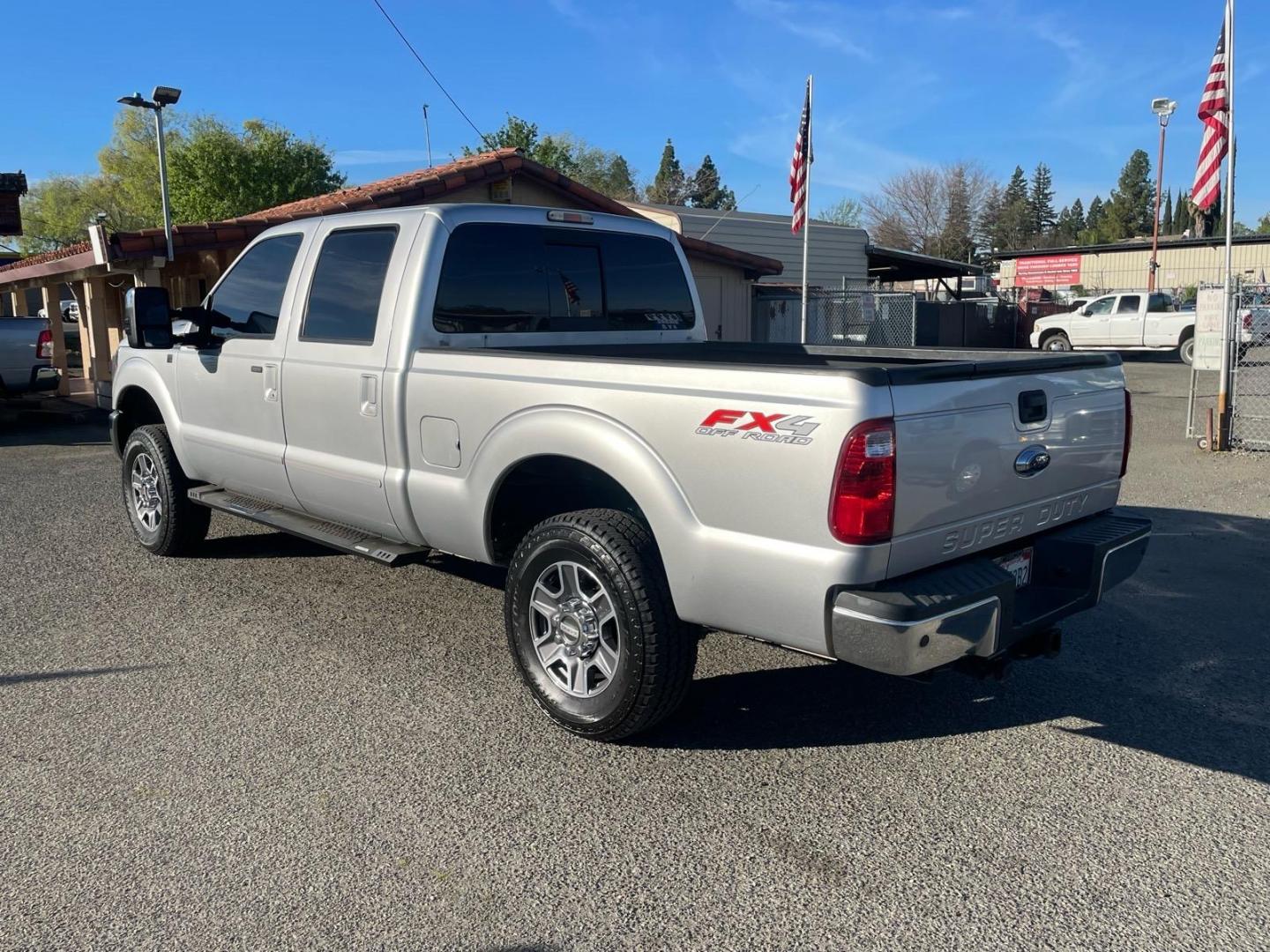 2016 Ingot Silver Ford F-250 Super Duty Lariat (1FT7W2BT1GE) with an 6.7L Power Stroke 6.7L Biodiesel Turbo V8 440hp 860ft. lbs. Common Rail Direct Injection engine, 6-Speed Shiftable Automatic transmission, located at 800 Riverside Ave, Roseville, CA, 95678, (916) 773-4549, 38.732265, -121.291039 - DIESEL CREW CAB 4X4 FX4 LARIAT FULLY LOADED MOON ROOF - Photo#2