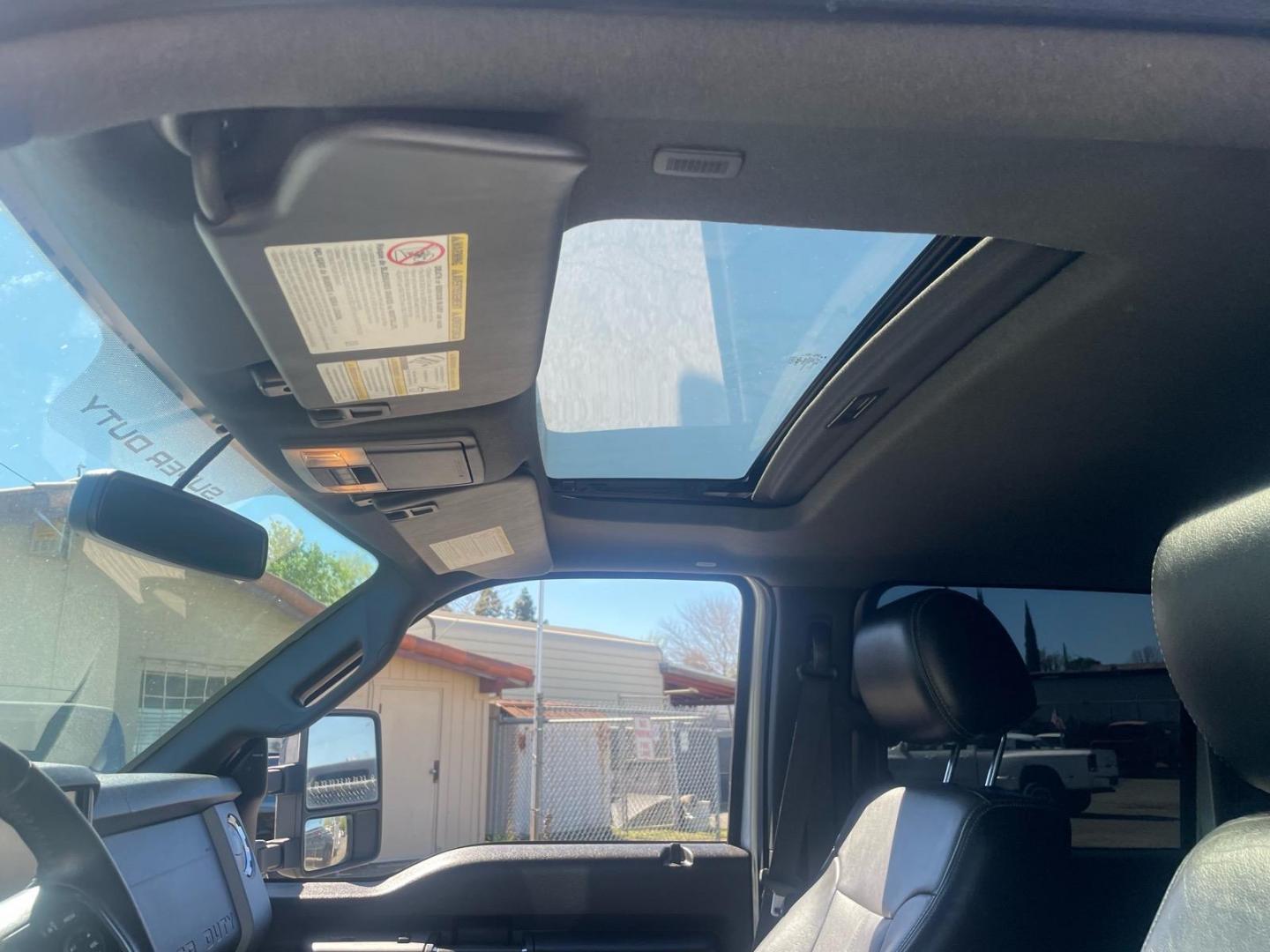 2016 Ingot Silver Ford F-250 Super Duty Lariat (1FT7W2BT1GE) with an 6.7L Power Stroke 6.7L Biodiesel Turbo V8 440hp 860ft. lbs. Common Rail Direct Injection engine, 6-Speed Shiftable Automatic transmission, located at 800 Riverside Ave, Roseville, CA, 95678, (916) 773-4549, 38.732265, -121.291039 - DIESEL CREW CAB 4X4 FX4 LARIAT FULLY LOADED MOON ROOF - Photo#10