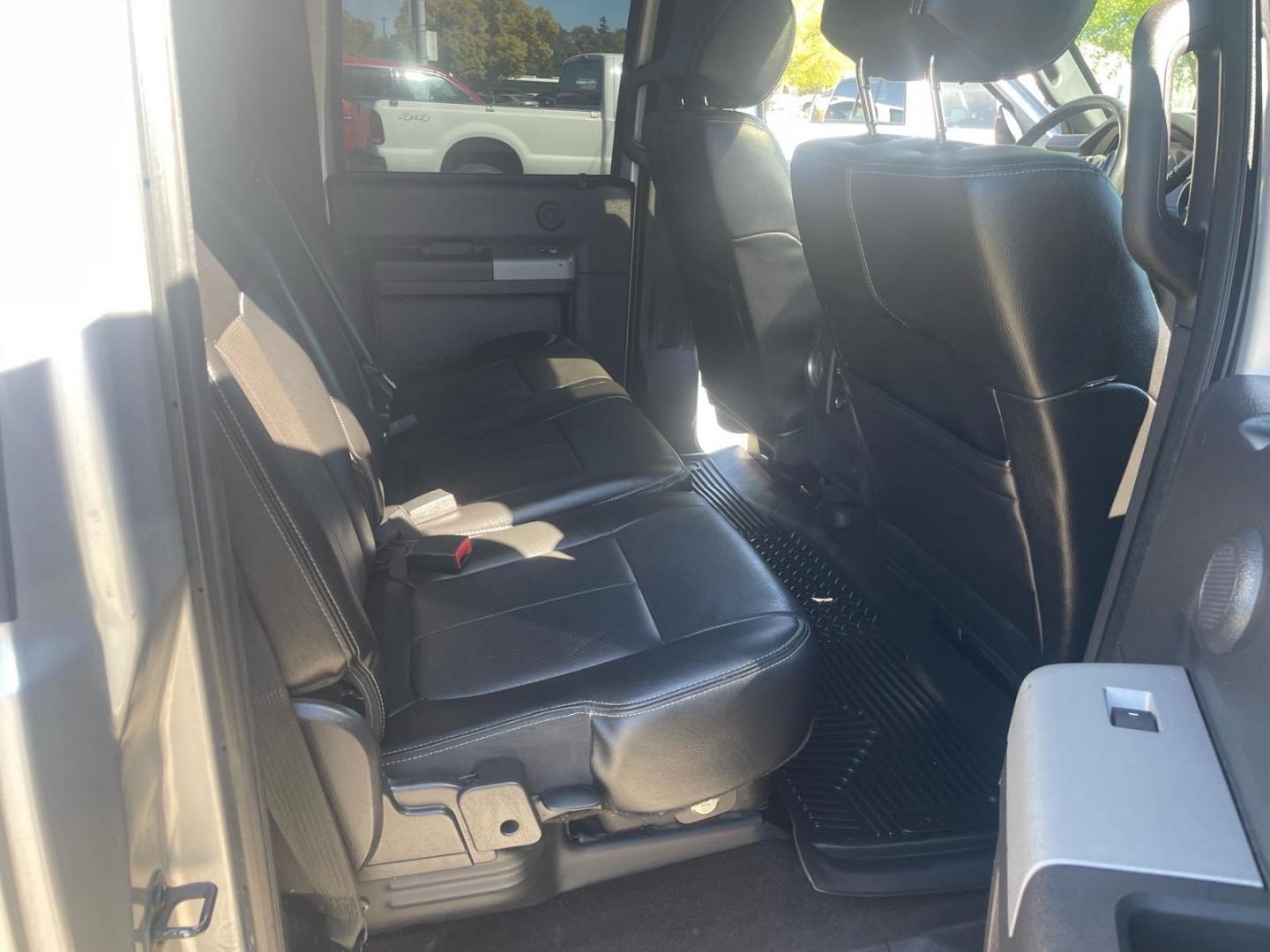 2016 Ingot Silver Ford F-250 Super Duty Lariat (1FT7W2BT1GE) with an 6.7L Power Stroke 6.7L Biodiesel Turbo V8 440hp 860ft. lbs. Common Rail Direct Injection engine, 6-Speed Shiftable Automatic transmission, located at 800 Riverside Ave, Roseville, CA, 95678, (916) 773-4549, 38.732265, -121.291039 - DIESEL CREW CAB 4X4 FX4 LARIAT FULLY LOADED MOON ROOF - Photo#14