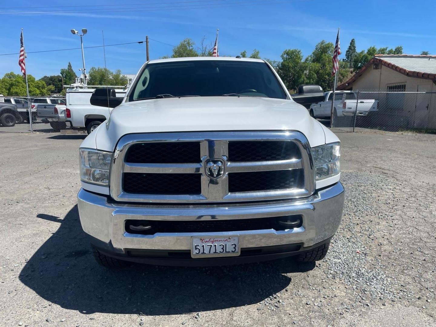2015 Bright White Clear Coat RAM 2500 Tradesman (3C6UR5HLXFG) with an 6.7L Cummins 6.7L Diesel Turbo I6 350hp 660ft. lbs. Common Rail Direct Injection engine, Automatic transmission, located at 800 Riverside Ave, Roseville, CA, 95678, (916) 773-4549, 38.732265, -121.291039 - CUMMINS DIESEL CRW CAB 4X4 TRADESMAN CLEAN CARFAX - Photo#6