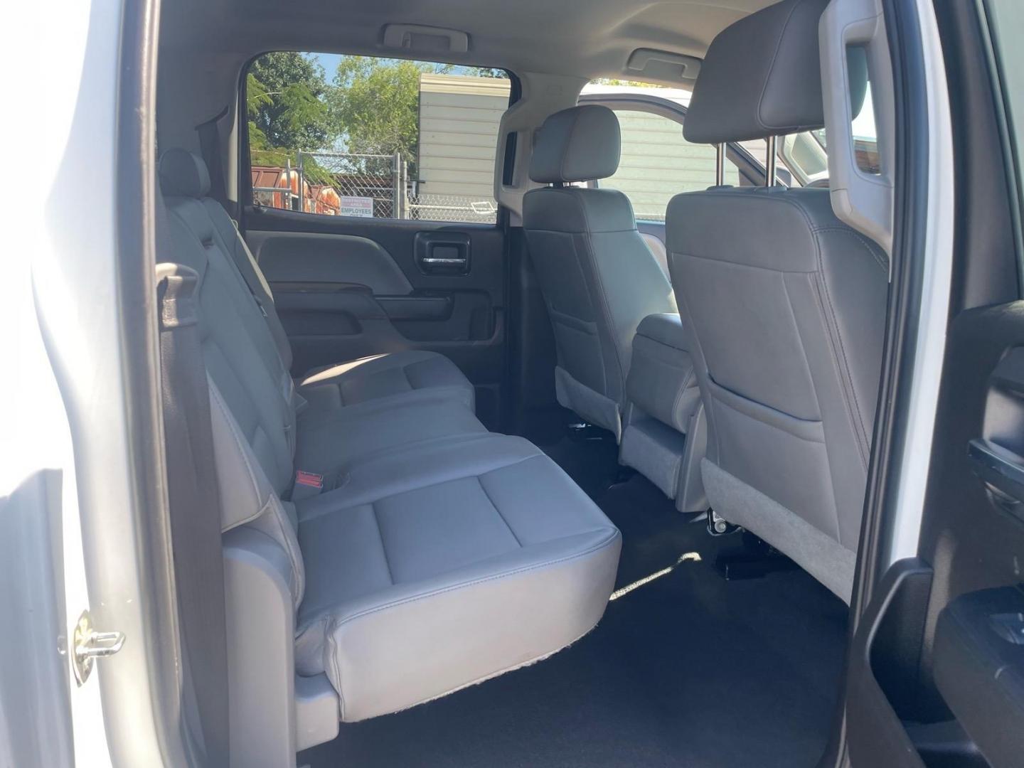 2019 Summit White Chevrolet Silverado 3500HD Work Truck (1GC4KVEY3KF) with an 6.6L Duramax 6.6L Biodiesel Turbo V8 445hp 910ft. lbs. Common Rail Direct Injection engine, Allison 1000 6-Speed Shiftable Automatic transmission, located at 800 Riverside Ave, Roseville, CA, 95678, (916) 773-4549, 38.732265, -121.291039 - DURAMAX DIESEL CREW CAB 4X4 LIFTED CUSTOM WHEELS ALLISON TRANSMISSION - Photo#13