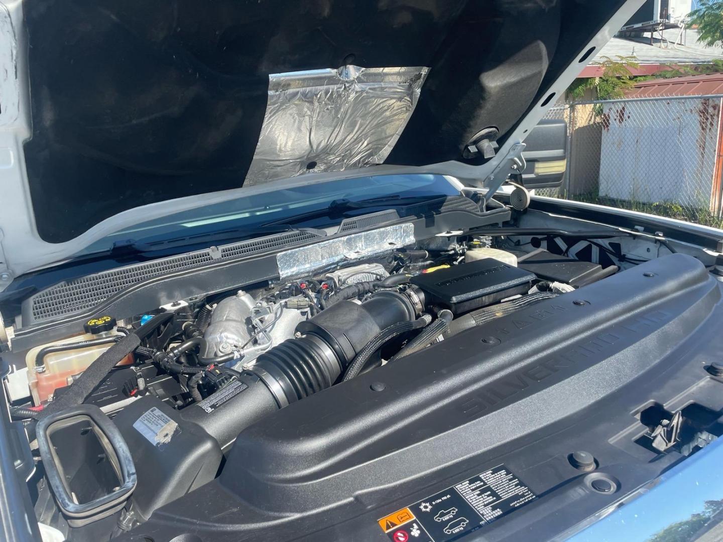2019 Summit White Chevrolet Silverado 3500HD Work Truck (1GC4KVEY3KF) with an 6.6L Duramax 6.6L Biodiesel Turbo V8 445hp 910ft. lbs. Common Rail Direct Injection engine, Allison 1000 6-Speed Shiftable Automatic transmission, located at 800 Riverside Ave, Roseville, CA, 95678, (916) 773-4549, 38.732265, -121.291039 - DURAMAX DIESEL CREW CAB 4X4 LIFTED CUSTOM WHEELS ALLISON TRANSMISSION - Photo#14