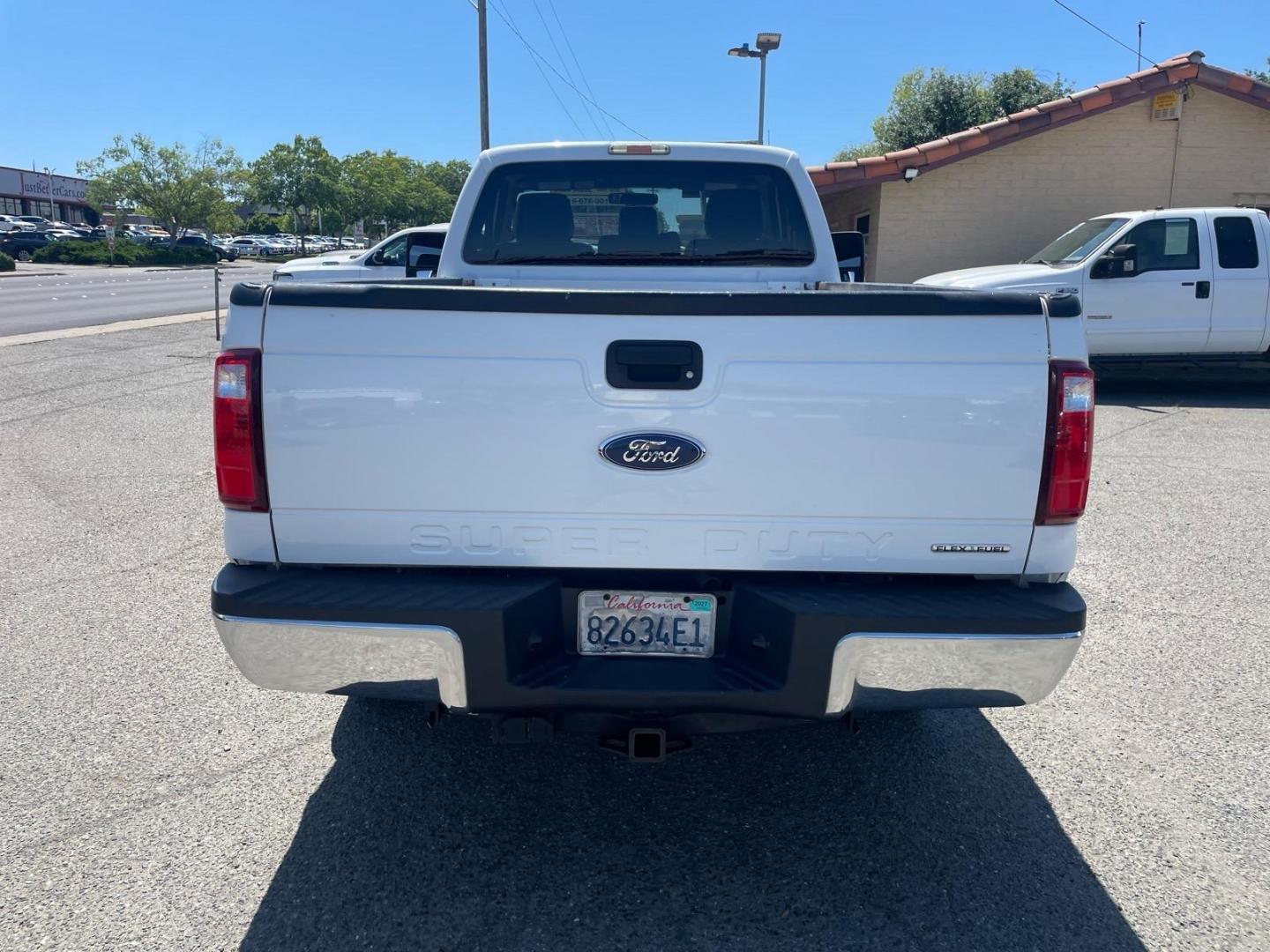 2012 Oxford White Ford F-250 Super Duty XL (1FTBF2B63CE) with an 6.2L 6.2L Flex Fuel V8 385hp 405ft. lbs. Sequential Electronic Fuel Injection engine, 6-Speed Shiftable Automatic transmission, located at 800 Riverside Ave, Roseville, CA, 95678, (916) 773-4549, 38.732265, -121.291039 - 4X4 XL LOW MILES - Photo#3