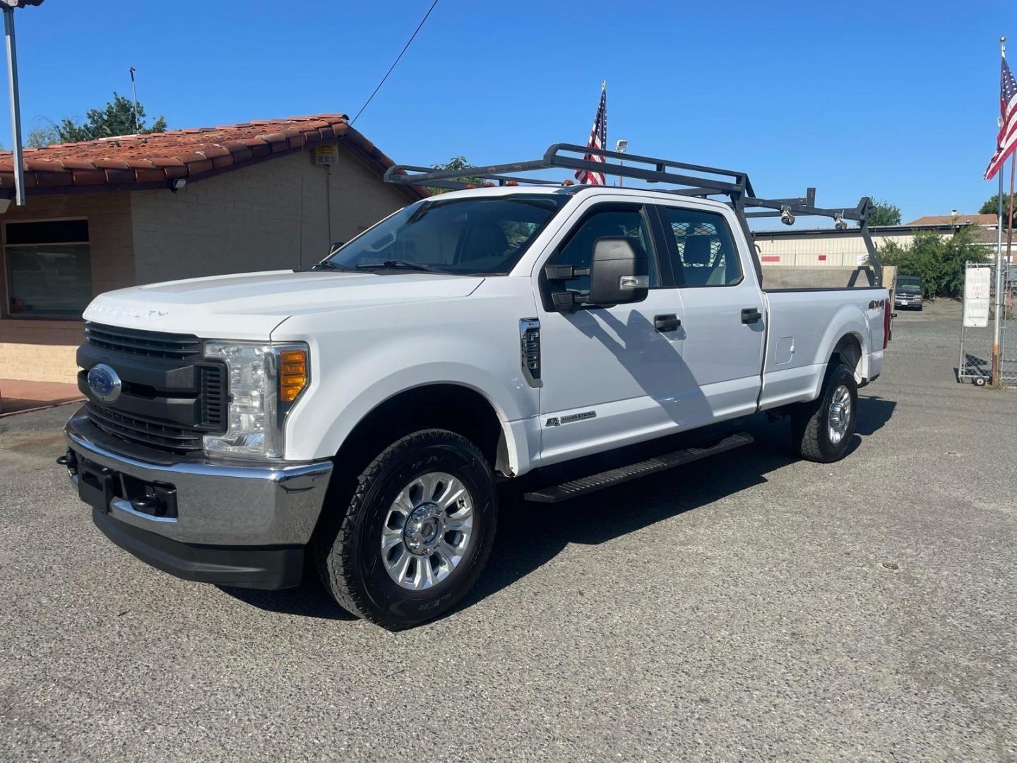 2017 Oxford White Ford F-250 Super Duty XL (1FT7W2BTXHE) with an 6.7L Power Stroke 6.7L Biodiesel Turbo V8 440hp 925ft. lbs. Common Rail Direct Injection engine, 6-Speed Shiftable Automatic transmission, located at 800 Riverside Ave, Roseville, CA, 95678, (916) 773-4549, 38.732265, -121.291039 - Photo#0