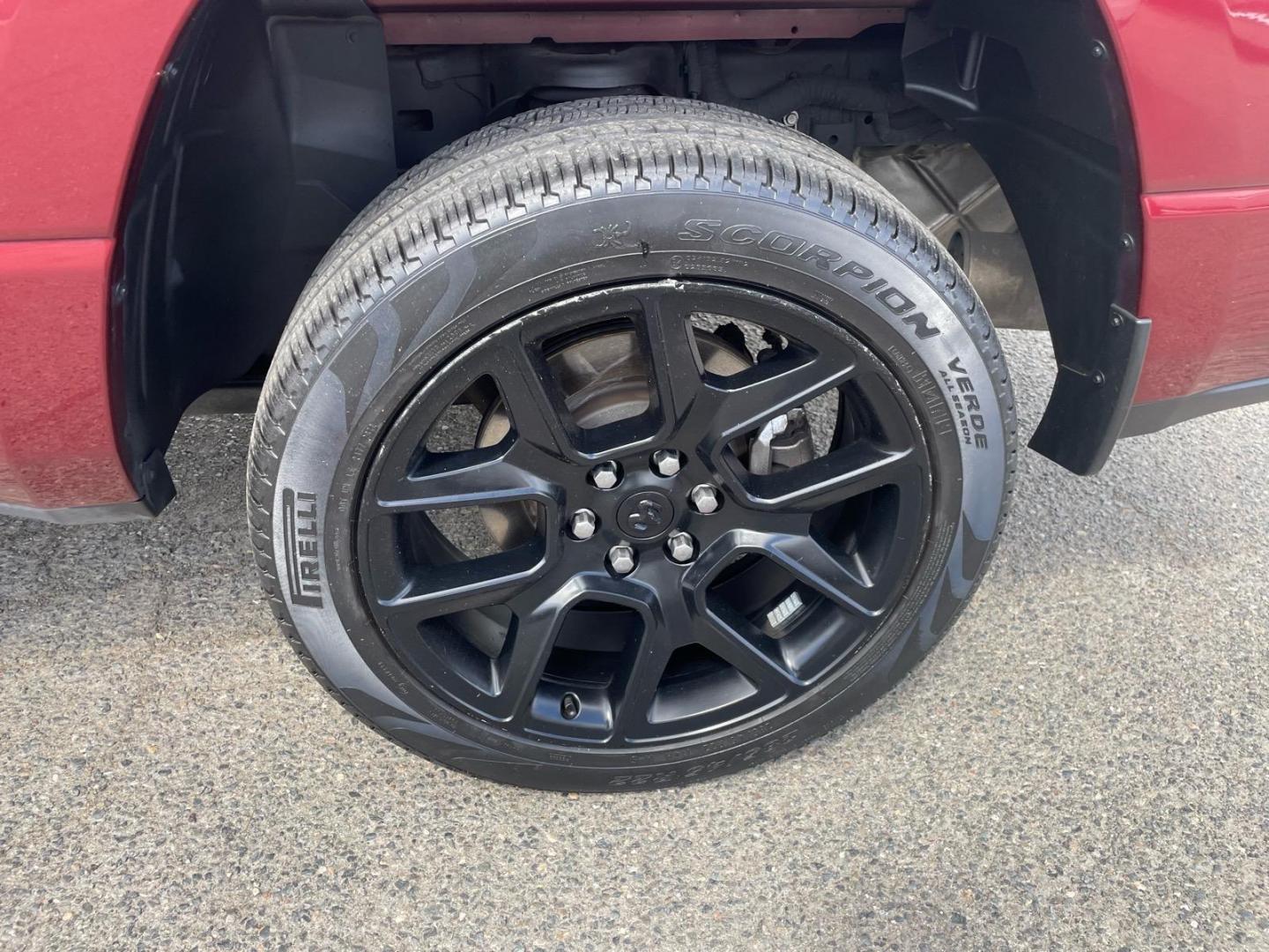 2020 Delmonico Red Pearl Coat RAM 1500 Big Horn (1C6SRFFM0LN) with an 3.0L EcoDiesel 3.0L Biodiesel Turbo V6 260hp 480ft. lbs. Common Rail Direct Injection engine, 8-Speed Shiftable Automatic transmission, located at 800 Riverside Ave, Roseville, CA, 95678, (916) 773-4549, 38.732265, -121.291039 - ECODIESEL CREW CAB 4X4 BIG HORN SERVICE RECORDS CLEAN CARFAX - Photo#6