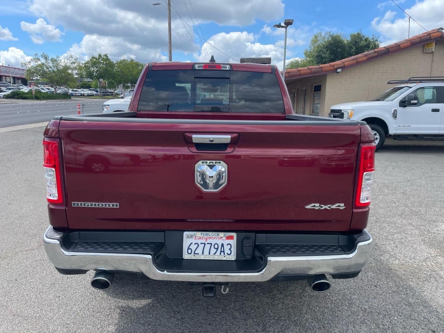 2020 Delmonico Red Pearl Coat RAM 1500 Big Horn (1C6SRFFM0LN) with an 3.0L EcoDiesel 3.0L Biodiesel Turbo V6 260hp 480ft. lbs. Common Rail Direct Injection engine, 8-Speed Shiftable Automatic transmission, located at 800 Riverside Ave, Roseville, CA, 95678, (916) 773-4549, 38.732265, -121.291039 - ECODIESEL CREW CAB 4X4 BIG HORN SERVICE RECORDS CLEAN CARFAX - Photo#8