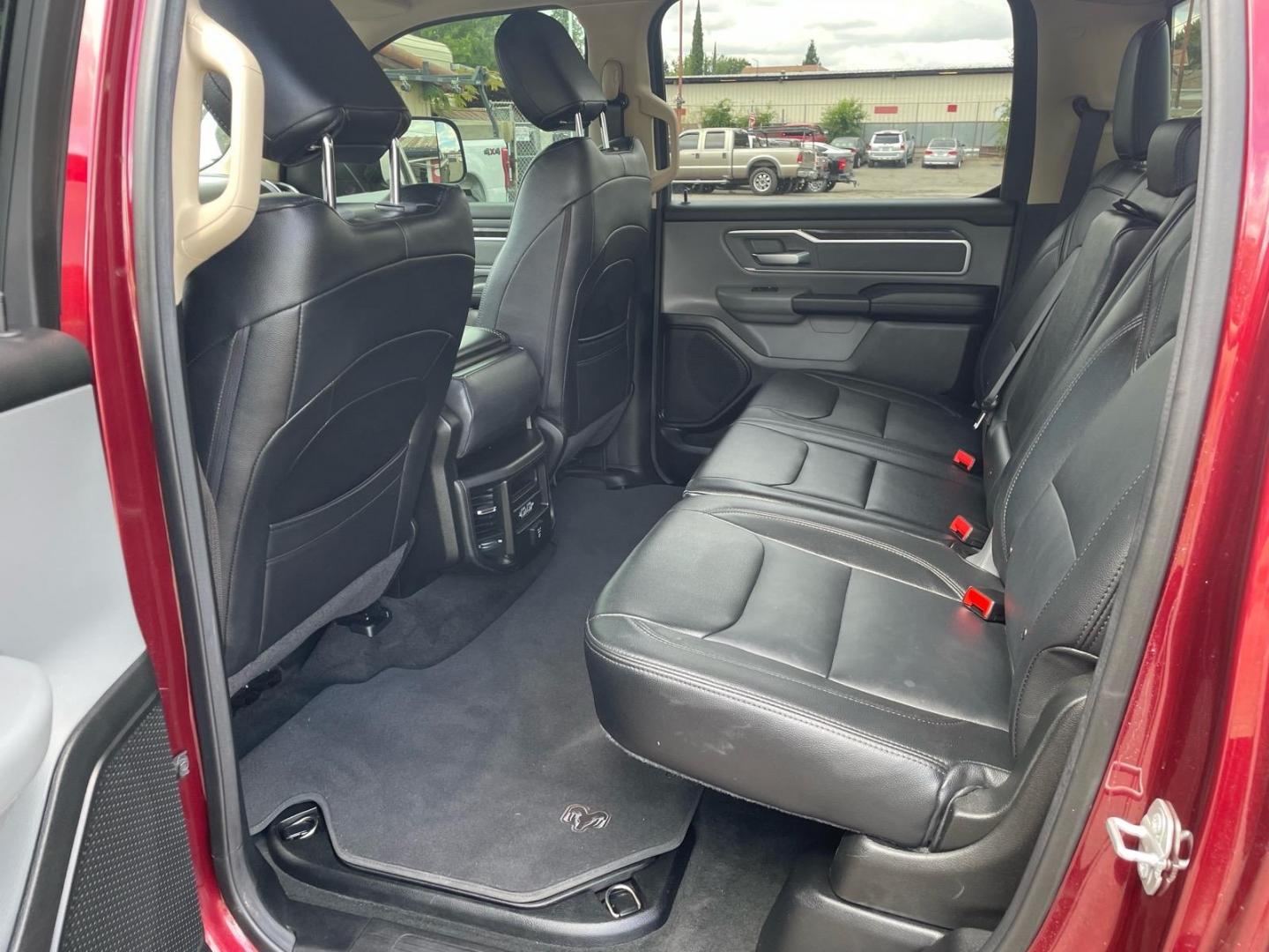 2020 Delmonico Red Pearl Coat RAM 1500 Big Horn (1C6SRFFM0LN) with an 3.0L EcoDiesel 3.0L Biodiesel Turbo V6 260hp 480ft. lbs. Common Rail Direct Injection engine, 8-Speed Shiftable Automatic transmission, located at 800 Riverside Ave, Roseville, CA, 95678, (916) 773-4549, 38.732265, -121.291039 - ECODIESEL CREW CAB 4X4 BIG HORN SERVICE RECORDS CLEAN CARFAX - Photo#11