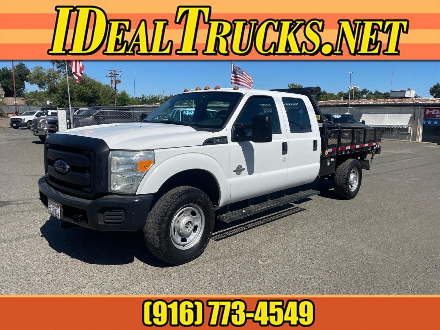 2014 White Ford F-350 Super Duty XL (1FD8W3FTXEE) with an 6.7L Power Stroke 6.7L Biodiesel Turbo V8 300hp 660ft. lbs. Common Rail Direct Injection engine, 6-Speed Shiftable Automatic transmission, located at 800 Riverside Ave, Roseville, CA, 95678, (916) 773-4549, 38.732265, -121.291039- Photo#0