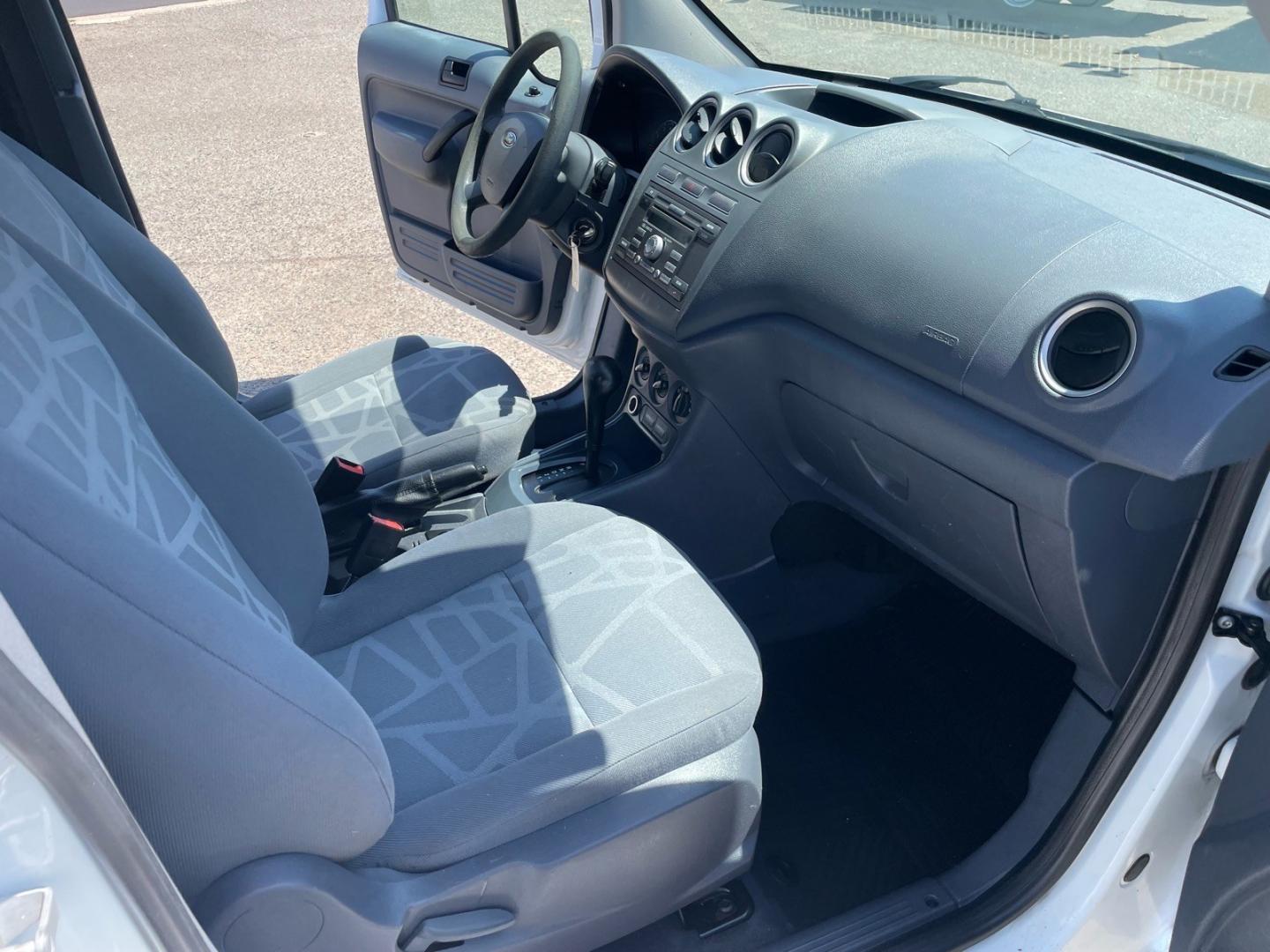 2011 Frozen White Ford Transit Connect XLT (NM0LS7DN0BT) with an 2.0L Duratec 2.0L I4 136hp 128ft. lbs. Sequential Multiport Fuel Injection engine, 4-Speed Automatic transmission, located at 800 Riverside Ave, Roseville, CA, 95678, (916) 773-4549, 38.732265, -121.291039- Photo#11