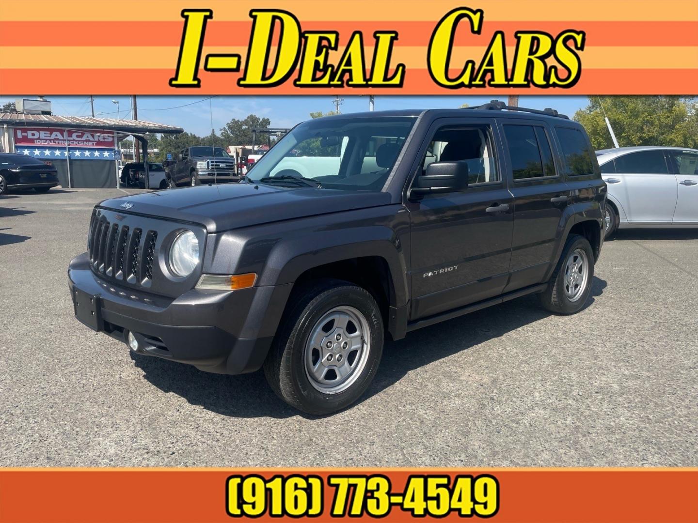 2015 Billet Silver Metallic Clear Coat Jeep Patriot Sport (1C4NJPBB5FD) with an 2.4L 2.4L I4 172hp 165ft. lbs. Sequential Multiport Fuel Injection engine, 5-Speed Manual transmission, located at 800 Riverside Ave, Roseville, CA, 95678, (916) 773-4549, 38.732265, -121.291039- Photo#0