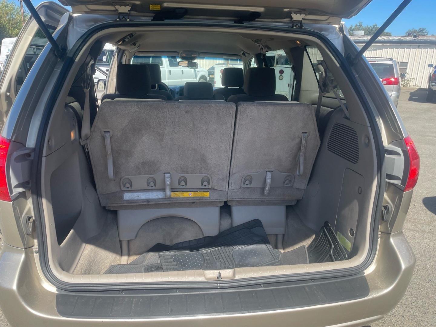 2008 Desert Sand Mica Toyota Sienna LE 8-Passenger (5TDZK23C98S) with an 3.5L 3.5L V6 266hp 245ft. lbs. Sequential Multiport Fuel Injection engine, 5 Speed Automatic transmission, located at 800 Riverside Ave, Roseville, CA, 95678, (916) 773-4549, 38.732265, -121.291039 - LE 8 PASSENGER SERVICE RECORDS- Photo#8