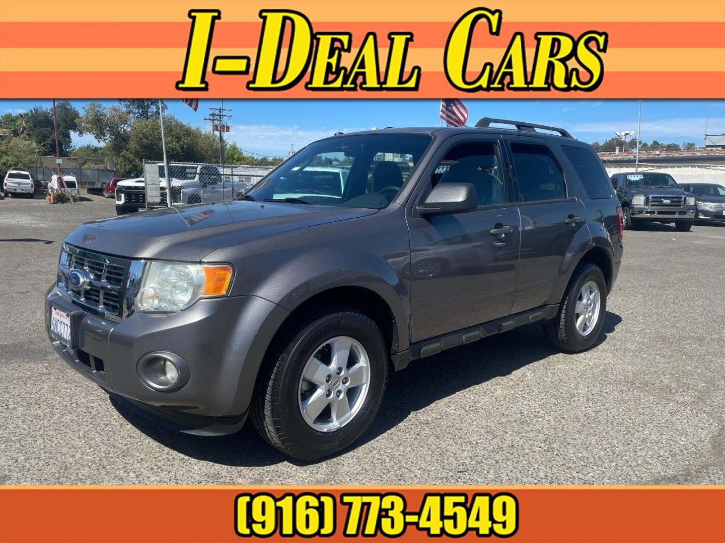 2010 Sterling Grey Metallic Ford Escape XLT (1FMCU0D74AK) with an 2.5L Duratec 2.5L I4 171hp 171ft. lbs. Sequential Multiport Fuel Injection engine, 6-Speed Automatic transmission, located at 800 Riverside Ave, Roseville, CA, 95678, (916) 773-4549, 38.732265, -121.291039- Photo#0