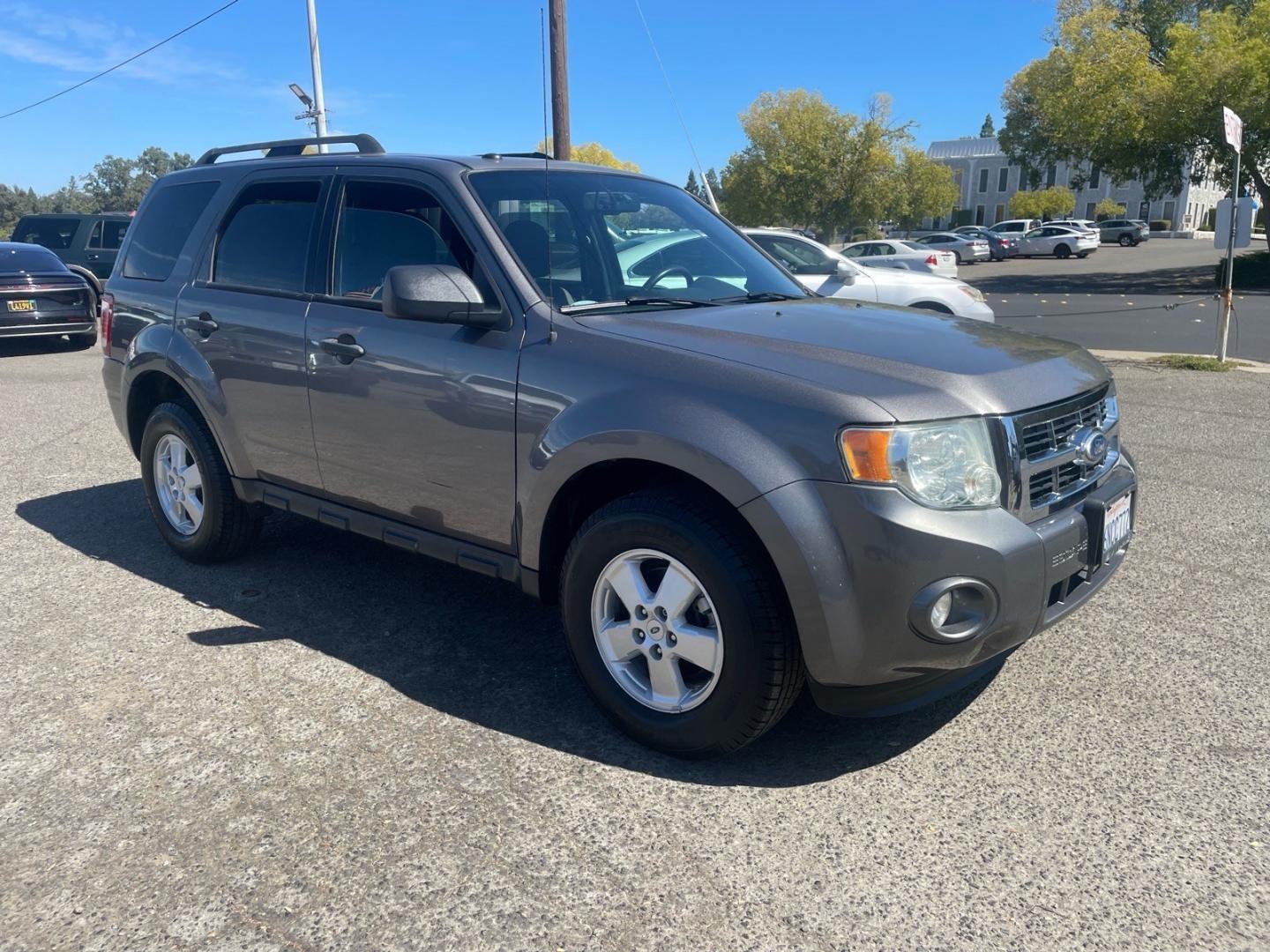 2010 Sterling Grey Metallic Ford Escape XLT (1FMCU0D74AK) with an 2.5L Duratec 2.5L I4 171hp 171ft. lbs. Sequential Multiport Fuel Injection engine, 6-Speed Automatic transmission, located at 800 Riverside Ave, Roseville, CA, 95678, (916) 773-4549, 38.732265, -121.291039- Photo#1