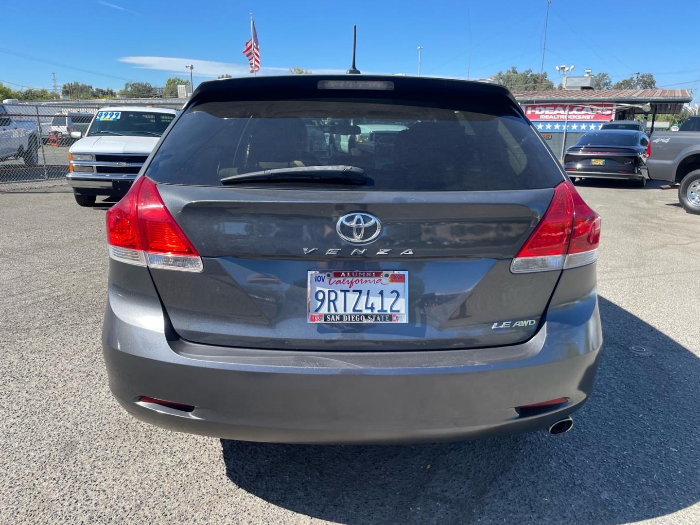 2012 Magnetic Gray Metallic Toyota Venza LE (4T3BA3BB2CU) with an 2.7L 2.7L I4 182hp 182ft. lbs. Other engine, 6-Speed Shiftable Automatic transmission, located at 800 Riverside Ave, Roseville, CA, 95678, (916) 773-4549, 38.732265, -121.291039 - AWD LE SERVICE RECORDS ON CLEAN CARFAX- Photo#8