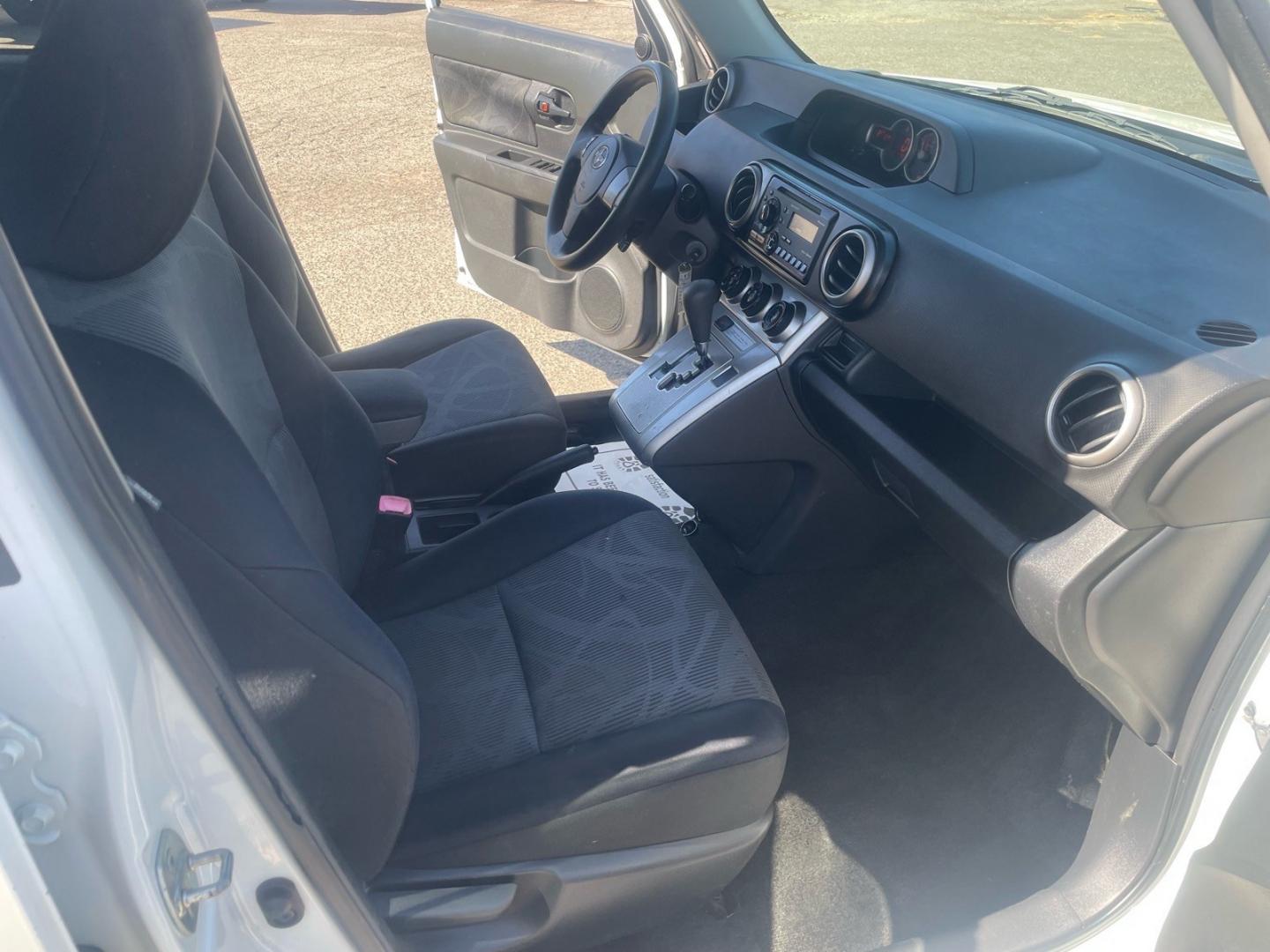 2012 Super White Scion xB Base (JTLZE4FE3CJ) with an 2.4L 2.4L I4 158hp 162ft. lbs. Sequential Electronic Fuel Injection engine, 4-Speed Automatic transmission, located at 800 Riverside Ave, Roseville, CA, 95678, (916) 773-4549, 38.732265, -121.291039- Photo#11
