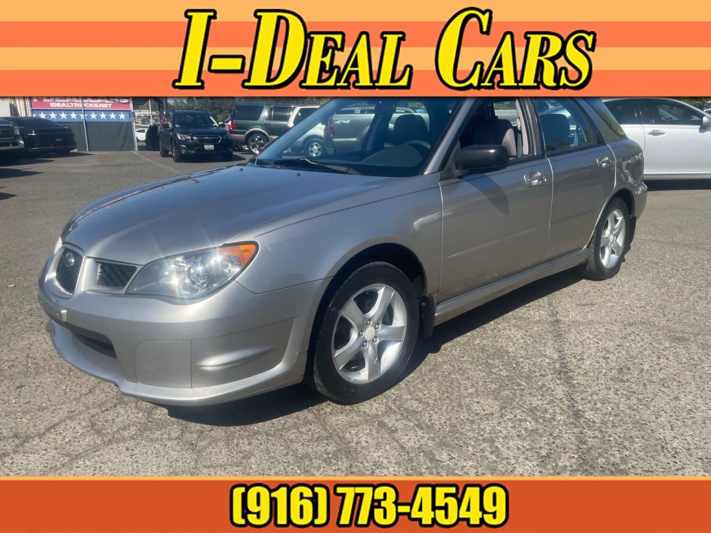 2006 Crystal Gray Metallic Subaru Impreza 2.5 i (JF1GG67626G) with an 2.5L 2L NA H4 single overhead cam (SOHC) 16V Other engine, 5-Speed Manual transmission, located at 800 Riverside Ave, Roseville, CA, 95678, (916) 773-4549, 38.732265, -121.291039 - AWD ONE OWNER CLEAN CARFAX- Photo#0