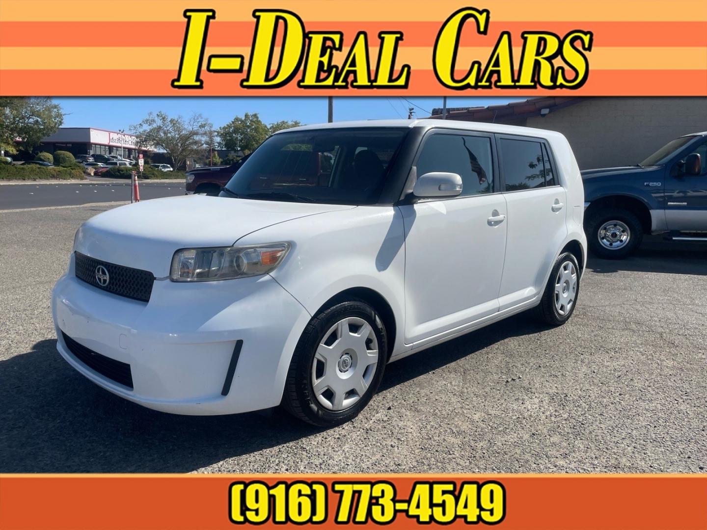 2008 Super White Scion xB Base (JTLKE50E081) with an 2.4L 2.4L I4 158hp 162ft. lbs. Sequential Electronic Fuel Injection engine, 4-Speed Automatic transmission, located at 800 Riverside Ave, Roseville, CA, 95678, (916) 773-4549, 38.732265, -121.291039 - CLEAN CARFAX- Photo#0