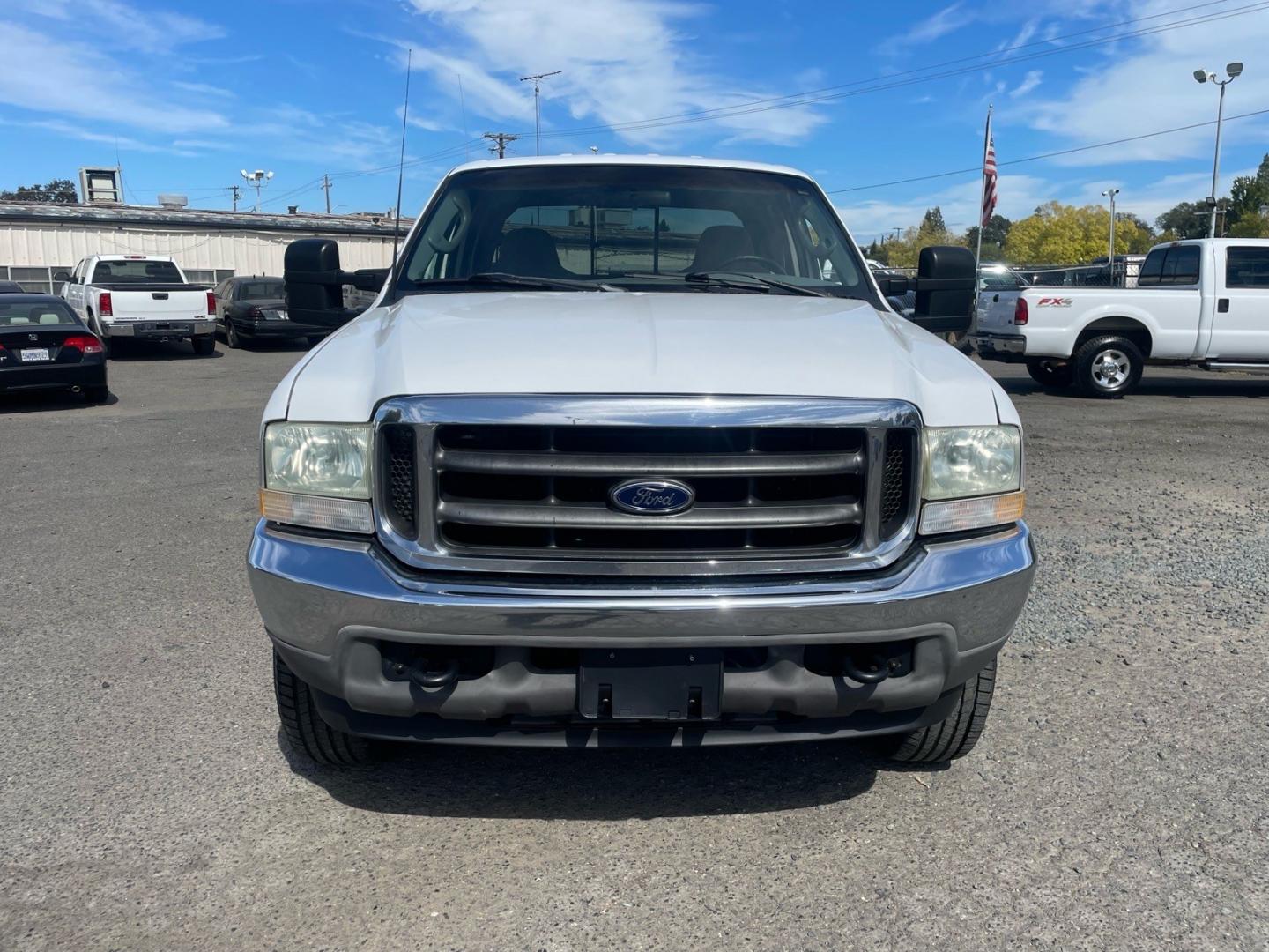 2003 Oxford White Ford F-250 Super Duty XLT (1FTNW21P63E) with an Power Stroke 6.0L Diesel Turbo V8 325hp 560ft. lbs. Other engine, 5-Speed Automatic transmission, located at 800 Riverside Ave, Roseville, CA, 95678, (916) 773-4549, 38.732265, -121.291039 - DIESEL CREW CAB 4X4 FX4 XLT SERVICE RECORDS ON CLEAN CARFAX- Photo#6