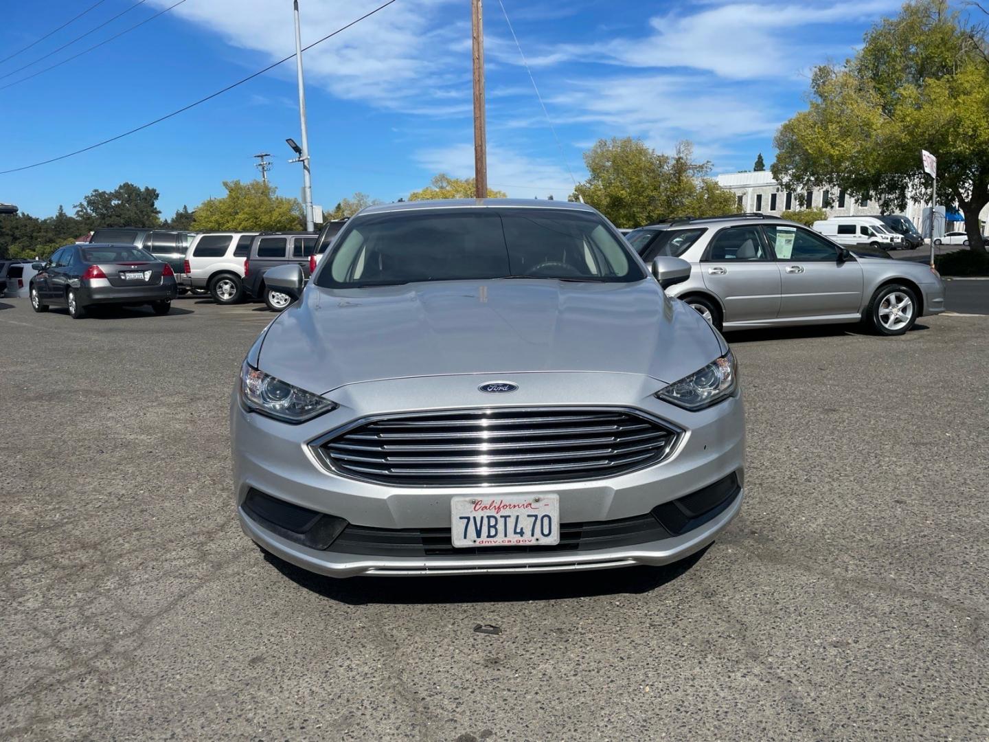 2017 Ingot Silver Ford Fusion SE (3FA6P0H75HR) with an 2.5L 2.5L I4 175hp 175ft. lbs. Sequential Multiport Fuel Injection engine, 6-Speed Automatic transmission, located at 800 Riverside Ave, Roseville, CA, 95678, (916) 773-4549, 38.732265, -121.291039 - SE NEW TIRES- Photo#6