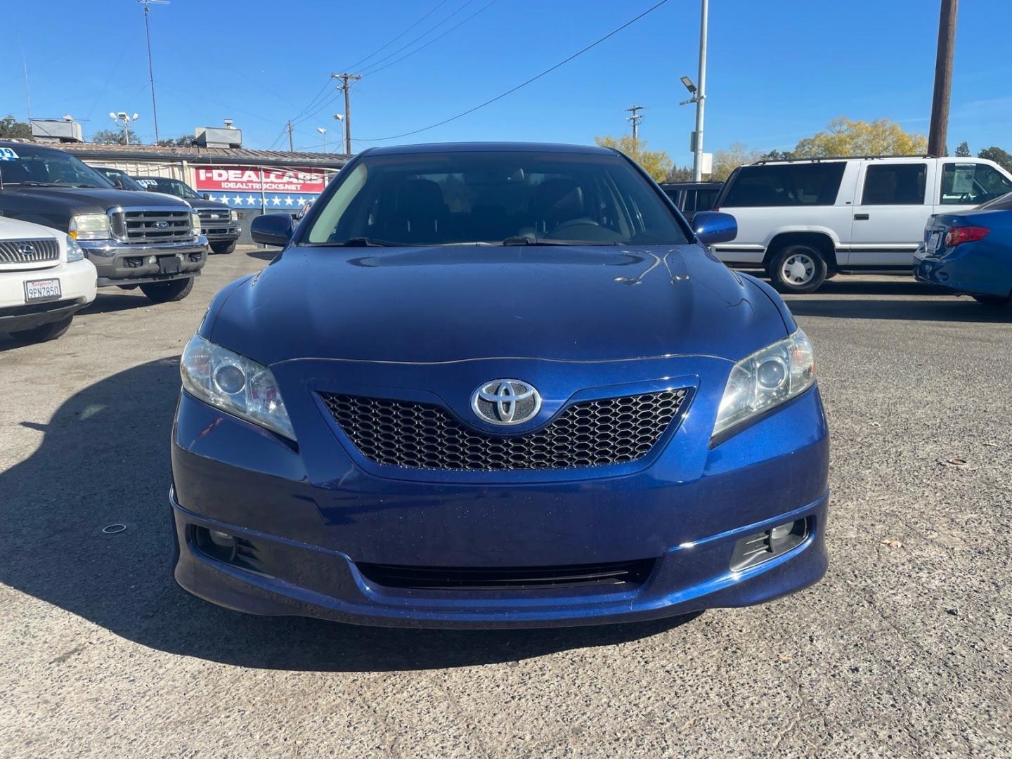 2007 Blue Ribbon Metallic Toyota Camry SE V6 (4T1BK46K17U) with an 3.5L 3.5L V6 268hp 248ft. lbs. Other engine, 6-Speed Shiftable Automatic transmission, located at 800 Riverside Ave, Roseville, CA, 95678, (916) 773-4549, 38.732265, -121.291039 - CLEAN CARFAX- Photo#7