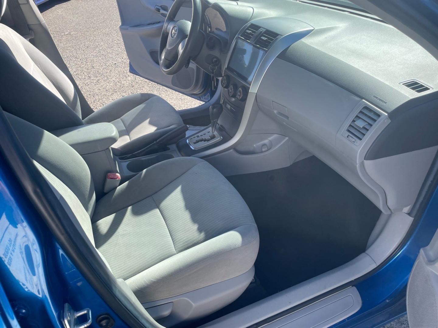 2010 Blue Streak Metallic Toyota Corolla LE (1NXBU4EE5AZ) with an 1.8L 1.8L I4 132hp 128ft. lbs. Sequential Multiport Fuel Injection engine, 4-Speed Automatic transmission, located at 800 Riverside Ave, Roseville, CA, 95678, (916) 773-4549, 38.732265, -121.291039 - CLEAN CARFAX- Photo#11