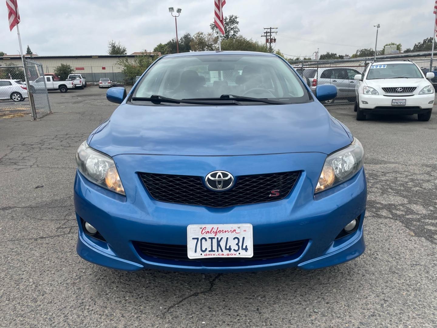 2010 Blue Streak Metallic Toyota Corolla S (1NXBU4EE6AZ) with an 1.8L 1.8L I4 132hp 128ft. lbs. Sequential Multiport Fuel Injection engine, 4-Speed Automatic transmission, located at 800 Riverside Ave, Roseville, CA, 95678, (916) 773-4549, 38.732265, -121.291039- Photo#7
